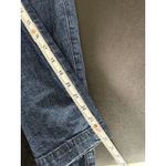 Madewell Pleated Wide Leg Medium Wash Blue Denim Cropped Jeans Women's Size 6 Photo 9