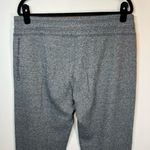 Calvin Klein  Performance Fleece Pants Gray Heather Stripe Slit Leg Women's Sz XL Photo 7