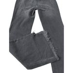 Free People Vintage Mid Rise Flare Jeans Ash Black Size 25 Photo 6