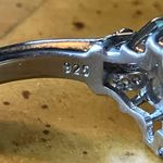 Natural Ethiopian Opal Tanzanite Sterling Silver Ring Size 10 Photo 5