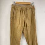 J.Crew Tan Jogger Casual Pull On Pants Womens S Lightweight Beachy Vacation Photo 2