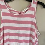 Ginger G  small striped pink and white tank top Photo 1
