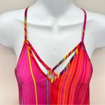 Amanda Uprichard Women’s100% Silk Multicolor Striped Strappy Camisole-Size S Photo 1