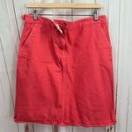 Lands End Women’s 12 Coral Skirt Photo 0