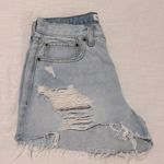 Abercrombie & Fitch Curve Love MidRise Boyfriend Denim Shorts Destructed 28 / 6 Photo 10
