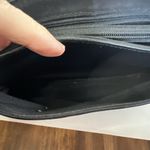 Etienne Aigner Vtg Women's Shoulder Bag Purse Black Genuine Leather Brass Logo Photo 4