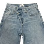 AGOLDE Criss Cross Crossover Suburbia High Rise Denim Straight Leg Jeans Size 25 Photo 8