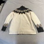 Abercrombie & Fitch  Mock Neck Fairisle Fluffy Sweater XS GUC Photo 6