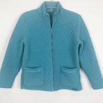 Columbia  Women's Long Sleeve Blue Quilted Jacket Size Medium Photo 0