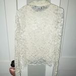 Matching Lace Tank Top And Button Up White Photo 2