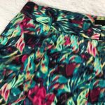 J.Crew NWT  Collection Watercolor 100% Silk Shorts green sz 6 Photo 7