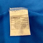 Nike  Dri-FIT Sleeveless V-Neck Athletic Top – Blue with Yellow Swoosh Photo 5