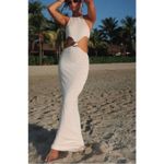 White Fox Boutique White Fox Maxi Dress Soft Sands Size XS Nide Beige Cream Photo 5