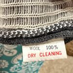 100% Wool sweater vest with CD initials not sure who the brand is Black Photo 3