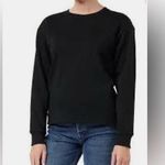ARMANI EXCHANGE black embroidered logo pullover sweatshirt Size XS Photo 1