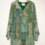Anthropologie  Amelie Silk Kimono Dress Photo 0