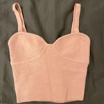 Aritzia Wilfred Sicily Sweater Tank in Pink Photo 0