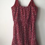 Trixxi Red Animal Print Romper Photo 3