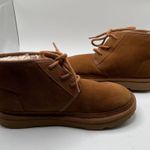 UGG EUC  Neumel II Boot chestnut ankle boots  size EU 36 UK 5 US 6 Photo 8