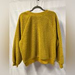 Old Navy Loose Cozy Sherpa Sweatshirt Womens size XL Yellow Photo 11