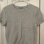 Tresics Grey Crop T Shirt Photo 0