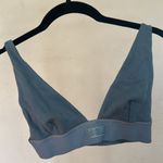 SKIMS  Cotton Rib Plunge Bralette Kyanite Bralette size‎  XXS nwot Photo 2