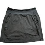 Athleta dark gray mini tennis skirt size 4 Photo 0