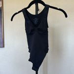 SKIMS  Seamless Sculpt Scoop Neck Thong Bodysuit In Onyx NWOT Thick strap Size XS Photo 6