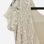 Show Me Your Mumu Farmhouse cottagecore lace cream short sleeve blouse Photo 2