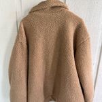 Show Me Your Mumu Faux Shearling Cordella Cozy Tan Sherpa Jacket Photo 4