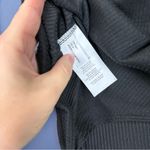 EXPRESS  Ribbed Black Cutout Long Sleeve Bodysuit Size Large Photo 1