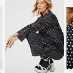 Roller Rabbit Rare  x Lele sadoughi Black Hearth Polo Pajama Set Size Small Photo 1