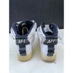 Nike  Air Force 1 Womens White Beige Sneakers Shoes Size 8 SKU 6818 Photo 3