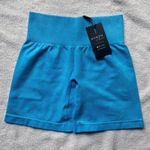 NVGTN Caribbean Blue Camo Seamless Shorts Small NWT Photo 1