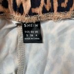 SheIn Leopard pants High Rise Flair Bottom size Small Photo 3