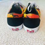 Vans  Old Skool Pop Camo Black Spicy Orange Suede Women's Sz 8.5/Men's Sz 7.0 Photo 5
