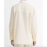 Vince NWT contrast-collar cotton oxford shirt (large) Photo 3