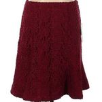 Nanette Lepore Nanette by Heavy Lace in Dark Red/Cranberry A-Line Silhouette-6 Photo 0