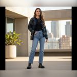 Christopher & Banks  Tartan Plaid Cardigan Photo 1