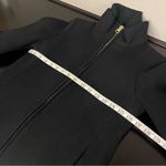 J.Crew Nello Gori Lodge coat in Italian stadium-cloth wool black full zip, 00P Photo 6