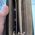 Anne Klein NEW black pretty in pink slg zip around wallet Photo 11