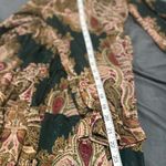 Emma & Michele Sz:10 paisley-print Long Sleeve Holiday Ruffle Mini dress. Photo 7
