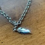 Juicy Couture Pam Gela Silver Feather Dangling Charm Bracelet Photo 3