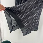 Apt. 9  Abstract Print 3/4 Sleeve Shark Bite Hem Cowl‎ Neck Sweater Photo 6