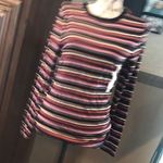 A New Day NWT Size medium striped long sleeve top Photo 3