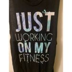 Womens So Motivational Gym Workout Small Tank Top Racerback Tank Black Photo 1