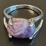 Amethyst Purple ring size 8.5 Photo 0