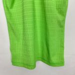 Reebok  Womens Lime Green Ribbed Stretch Tank Top Size XS Gym Yoga Photo 6