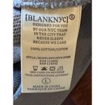 BLANK NYC  Sweatshirt Women Large Gray Tie Dye Crop Into The Groove NWT Athletic Photo 9