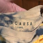 Lacausa NWOT  Tie Dye Sweatshirt Oversized Size XS Anthropologie/Revolve Photo 9